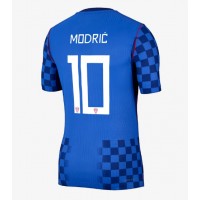 Stroje piłkarskie Chorwacja Luka Modric #10 Koszulka Wyjazdowej MŚ 2026 Krótki Rękaw